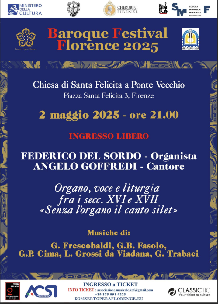 Organo, Voce e Liturgia fra i secoli XVI e XVII "Senza l'organo il canto silet"